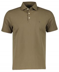Jac Hensen polo - modern fit - bruin