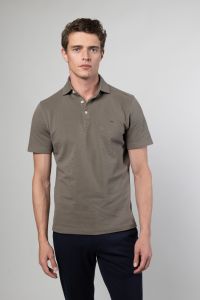 Jac Hensen polo - modern fit - bruin