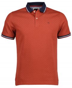 Jac Hensen polo - extra lang - rood
