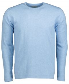 Hensen pullover - slim fit - blauw
