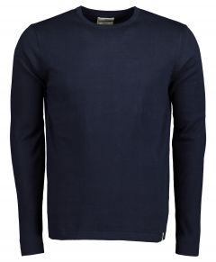 Hensen pullover - slim fit - blauw
