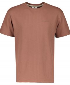 Anerkjendt T-shirt - modern fit - bruin 