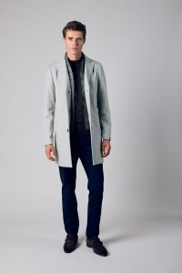 Jac Hensen winterjas - modern fit - grijs