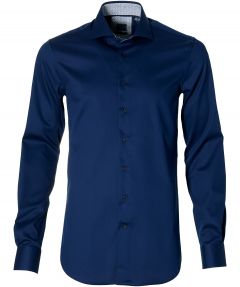 Nils overhemd - extra lang - blauw