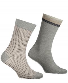 Jac Hensen sokken - 2-pack - grijs