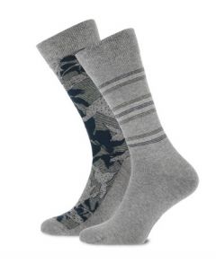 MarcMarcs 2-pack sokken - grijs