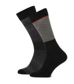MarcMarcs 2-pack sokken - zwart