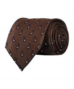 Jac Hensen stropdas - bruin