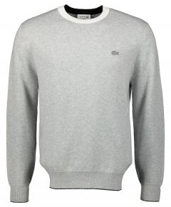 Lacoste pullover - modern fit - grijs