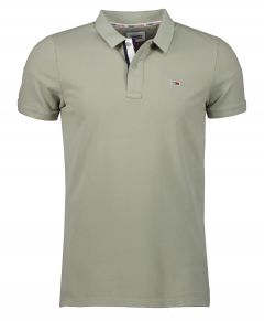 Tommy Jeans polo - slim fit - groen
