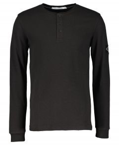 Calvin Klein T-shirt - slim fit - zwart