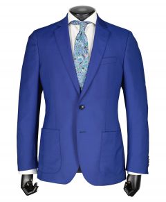 Jac Hensen Premium kostuum -modern fit-blauw