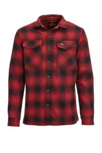 Superdry overshirt - modern fit - rood
