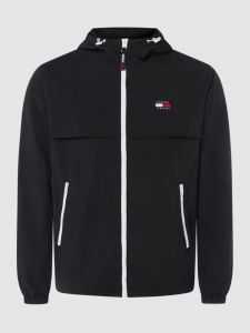 Tommy Jeans Plus jack - regular fit - zwart