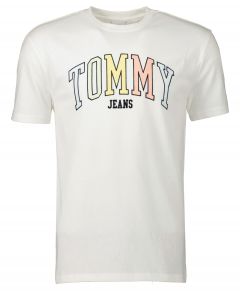 Tommy Jeans t-shirt - regular fit - wit