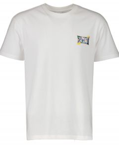 Tommy Jeans T-shirt - regular fit - wit