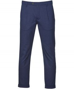 Ted Baker pantalon - slim fit - blauw 