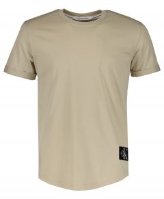 Calvin Klein t-shirt - slim fit - beige