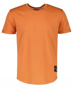 Calvin Klein t-shirt - slim fit - oranje