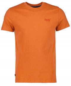 Superdry t-shirt - slim fit - oranje