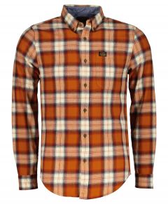Superdry overhemd - modern fit - oranje