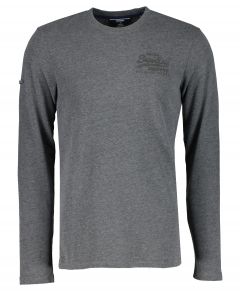 Superdry t-shirt - modern fit - grijs