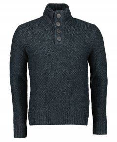 Superdry polo - modern fit - blauw