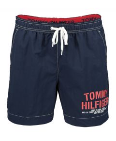 Tommy Jeans zwemshort - slim fit - blauw