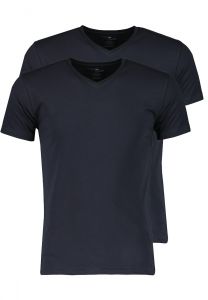 Jac Hensen 2 pack t-shirts - extra lang - bla