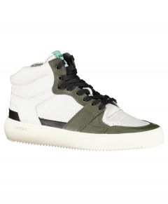 Blackstone sneaker - wit/groen