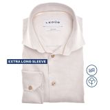 Ledub Business overhemd - Extra Lang - Beige