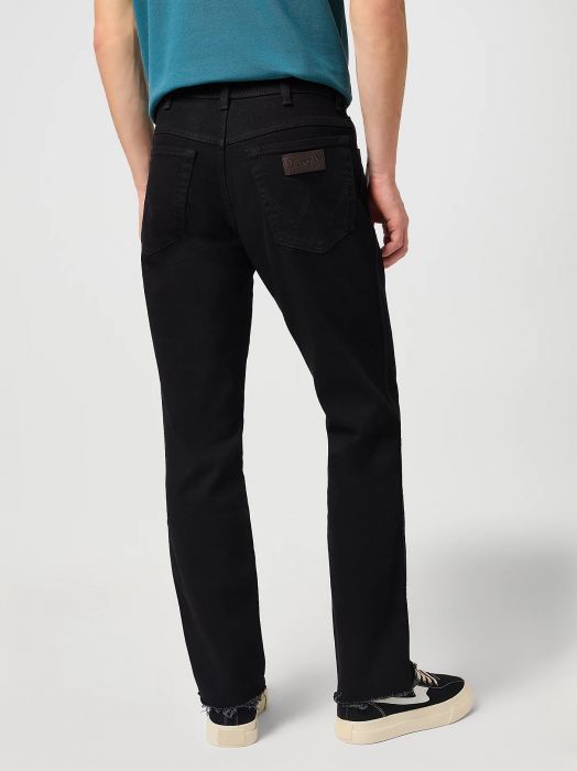 Wrangler Jeans Texas - Regular Fit - Zwart | Herenkleding