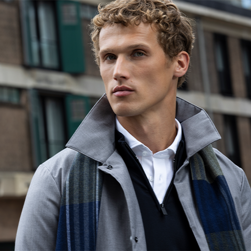 Winteroutift jas sjaal overhemd Winteroutift jas sjaal overhemd