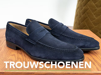 Trouw schoenen bruidegom