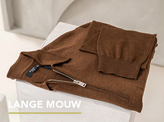 Polo shirts met lange mouw voor heren